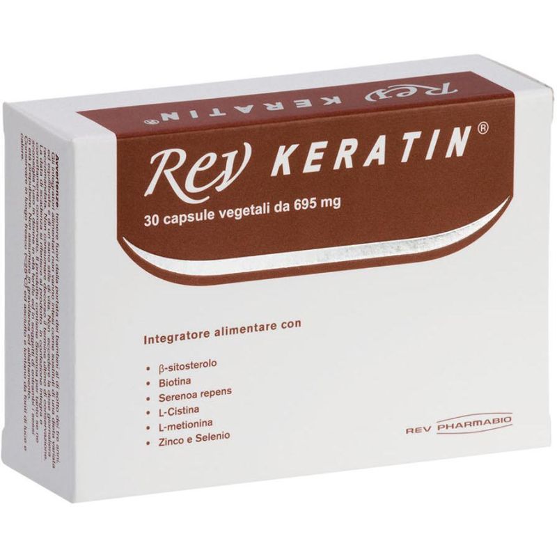 Revitalizing Keratin Integratore in Capsule da 30