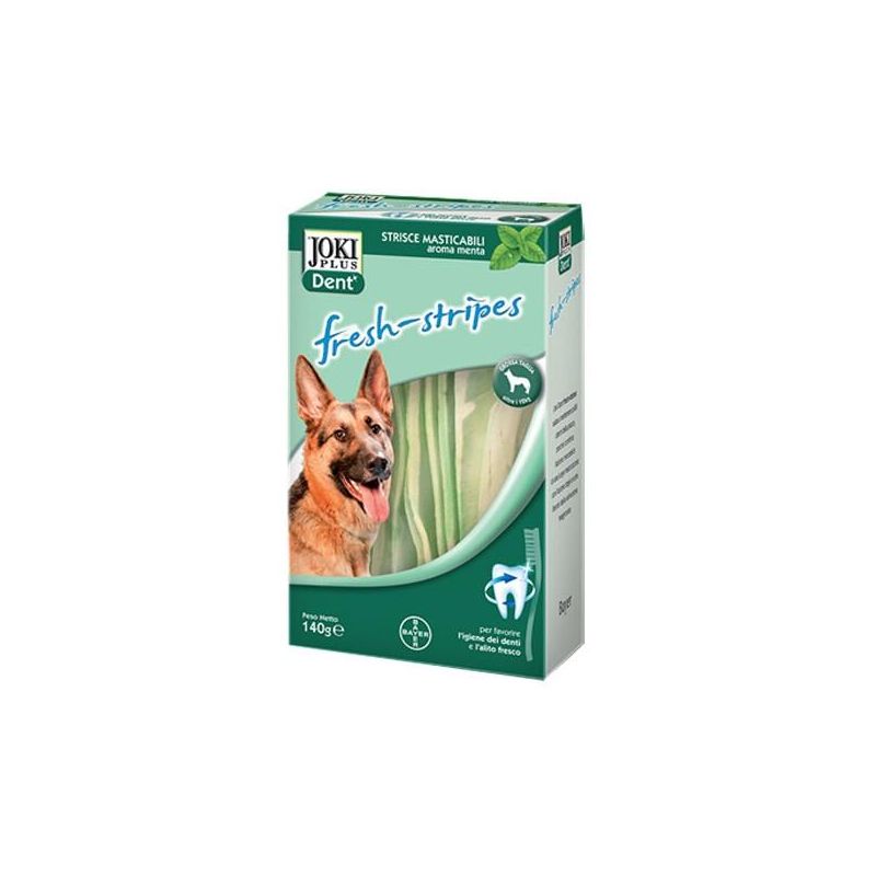 Joki Dent Fresh-Stripes Snack per Cani di Taglia Piccola/Media - 140g
