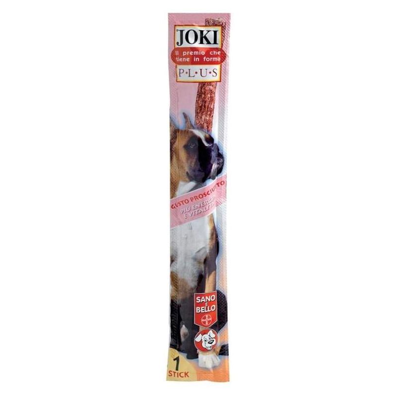 Bastoncini Joki Plus al Prosciutto per Cani Adulti, 12g
