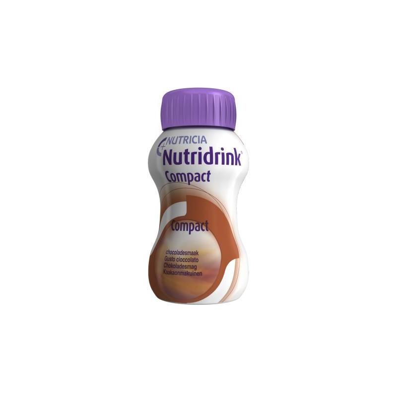 Nutridrink Compact - Bevanda Nutrizionale al Cioccolato - 4x125ml