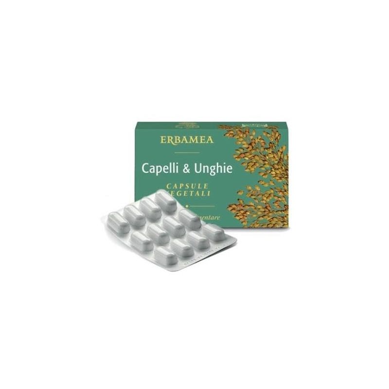 Erbamea Capelli&Unghie - 24 Capsule Vegetali