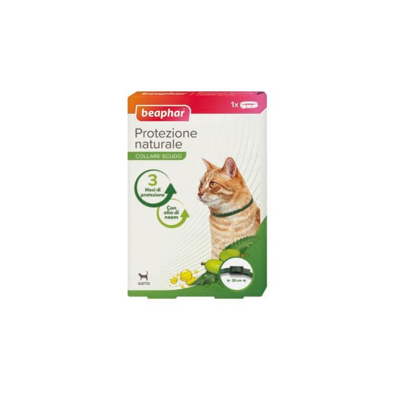 Collare Antiparassitario Naturale Beaphar per Gatti, 35cm