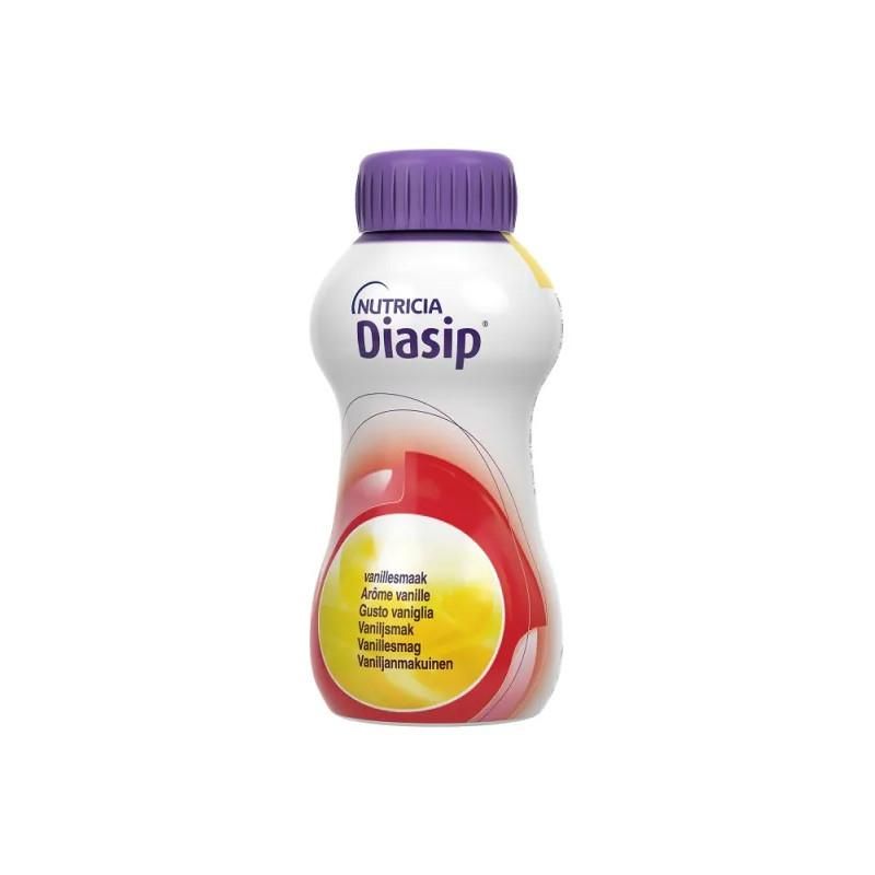 Nutricia Diasip Sostituto del Pasto al Gusto di Vaniglia, 4x200ml