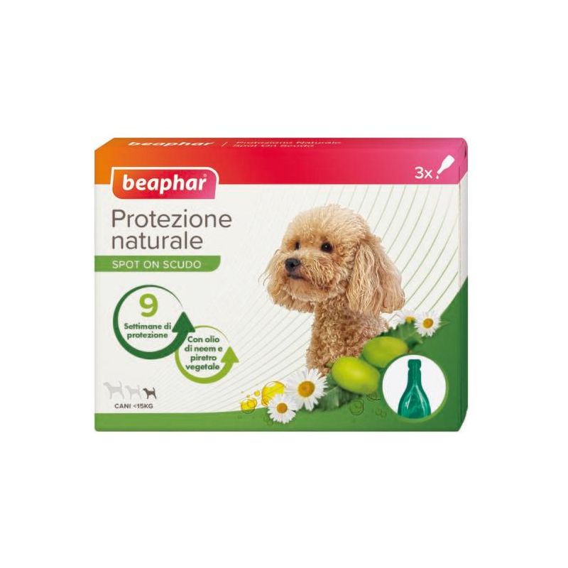 Beaphar Spot On - Soluzione Antiparassitaria Naturale per Cani Piccoli