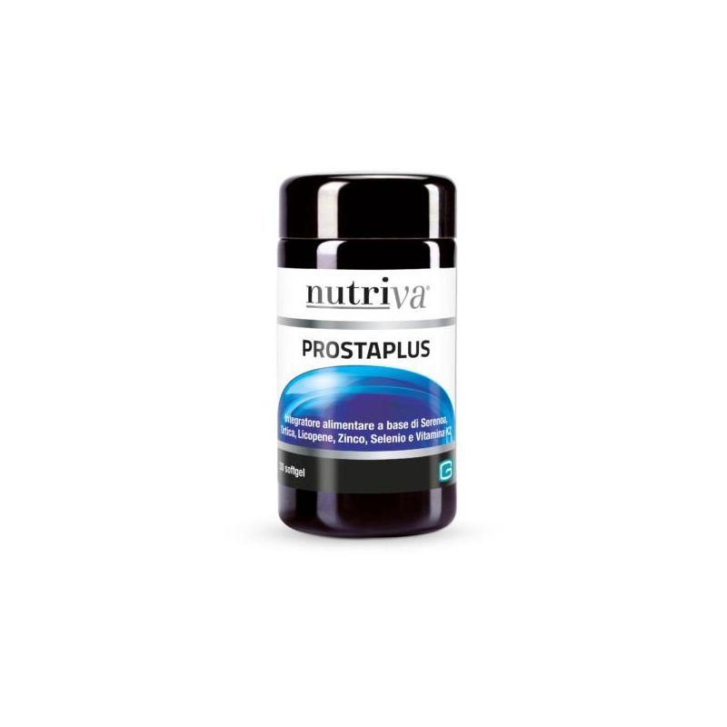 Nutriva ProstaPlus - Integratore Salute Prostata, 30 Softgel Capsule