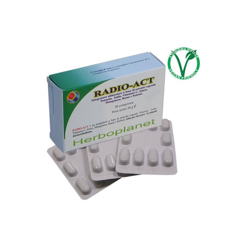 Radio Act 30g - Integratore Alimentare in 30 Compresse