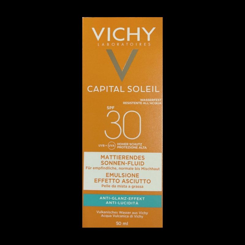 Vichy Ideal Soleil Emulsion Anti-Brilliance Dry Effect SPF 30 - 50ml