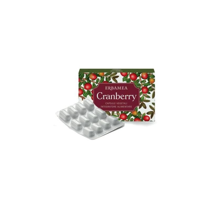Erbamea Cranberry - 24 Capsule Vegetali Salutari