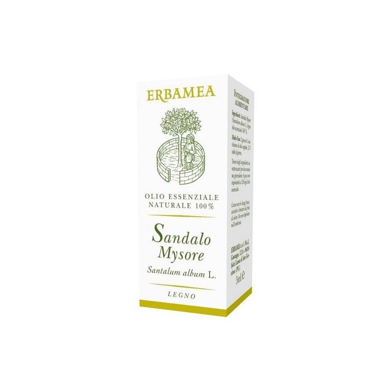 Olio Essenziale di Sandalo Mysore Erbamea - 5ml