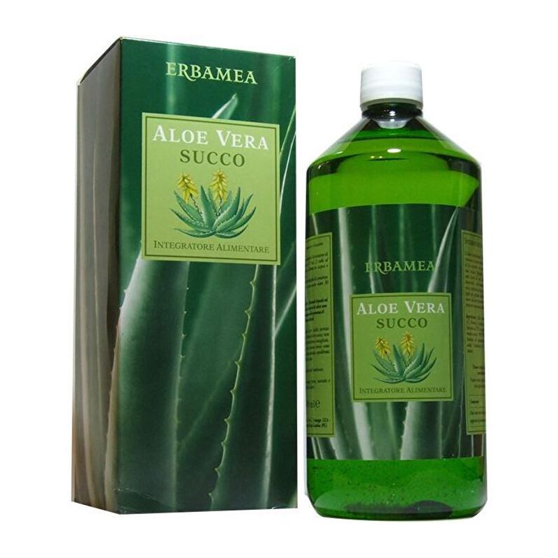 Succo di Aloe Vera Erbamea - Bottiglia da 500ml