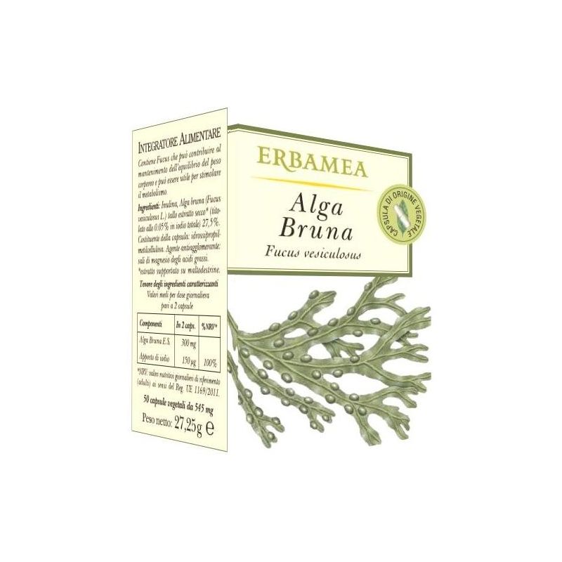 Erbamea Alga Bruna - 50 Capsule Vegetali