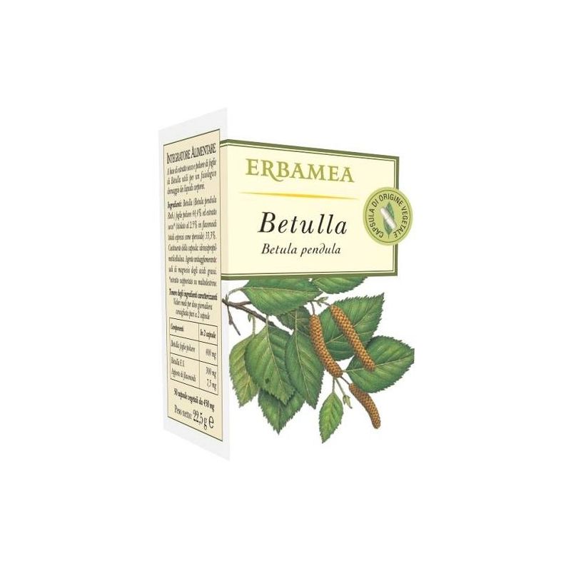 Betulla Erbamea - 50 Capsule di Benessere Naturale