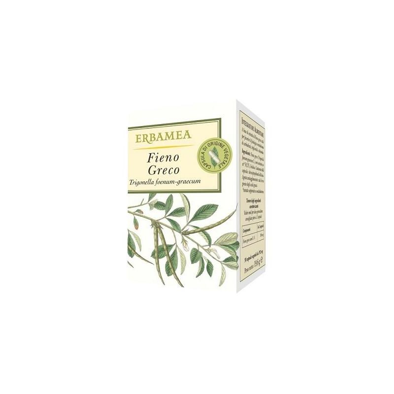 Erbamea Fieno Greco - Integratore Naturale in Capsule, 50 pezzi