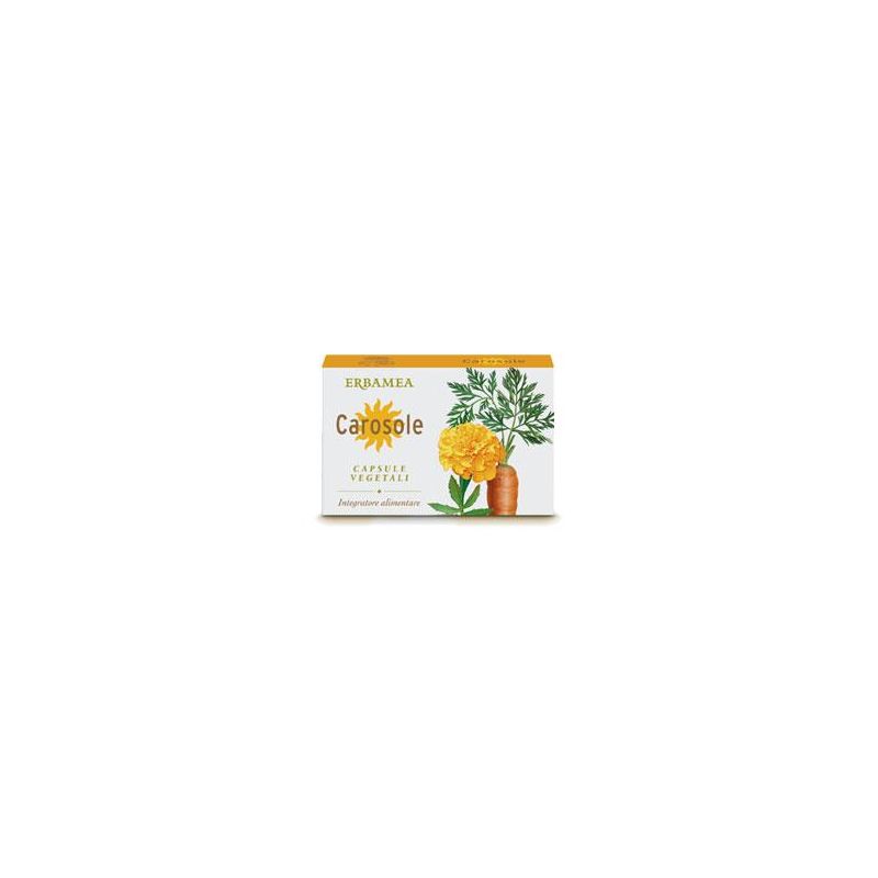 Erbamea Carosole Integratore Vegetale - 24 Capsule