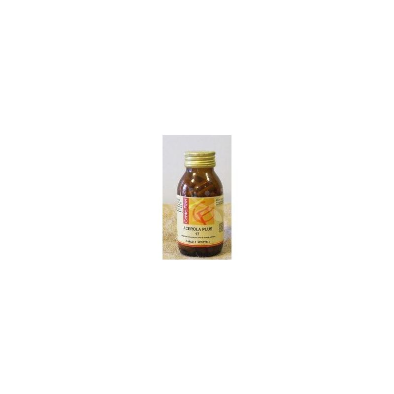 Acerola Plus 17 Vegana - Integratore con Vitamina C - 100 Capsule