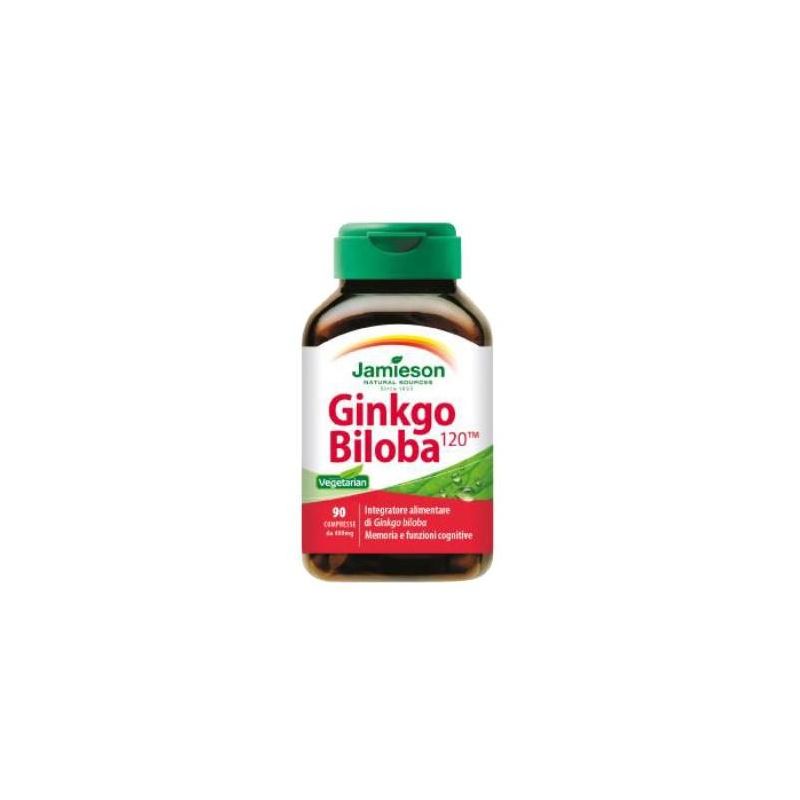 Jamieson Ginkgo Biloba - 90 Compresse per Supporto Cerebrale