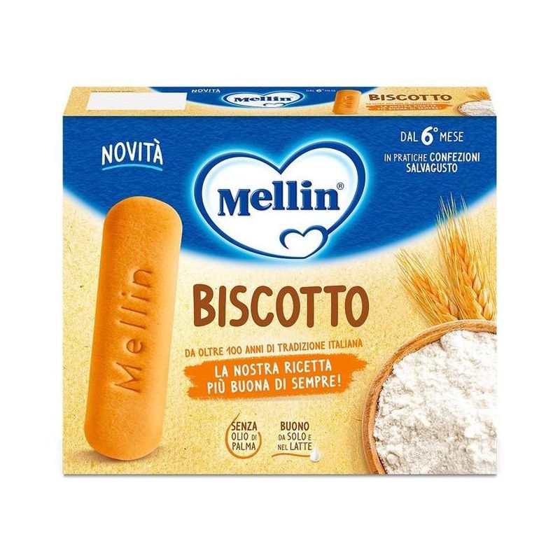 Mellin Biscotto - Biscotti per Bambini, 360g
