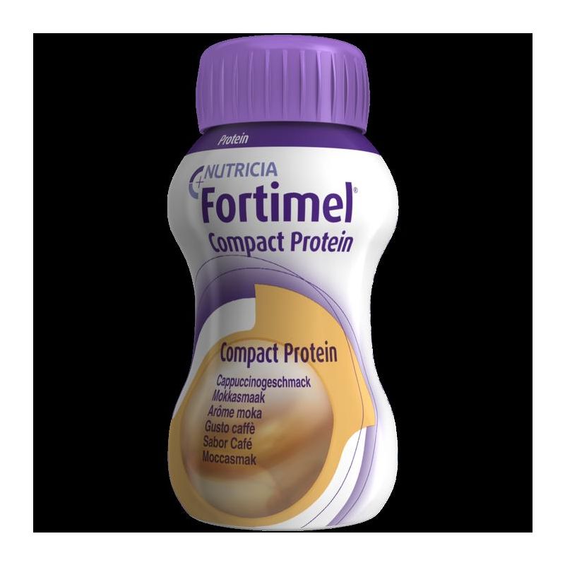 Fortimel Proteina Compatta al Caffè - Confezione da 4x125ml