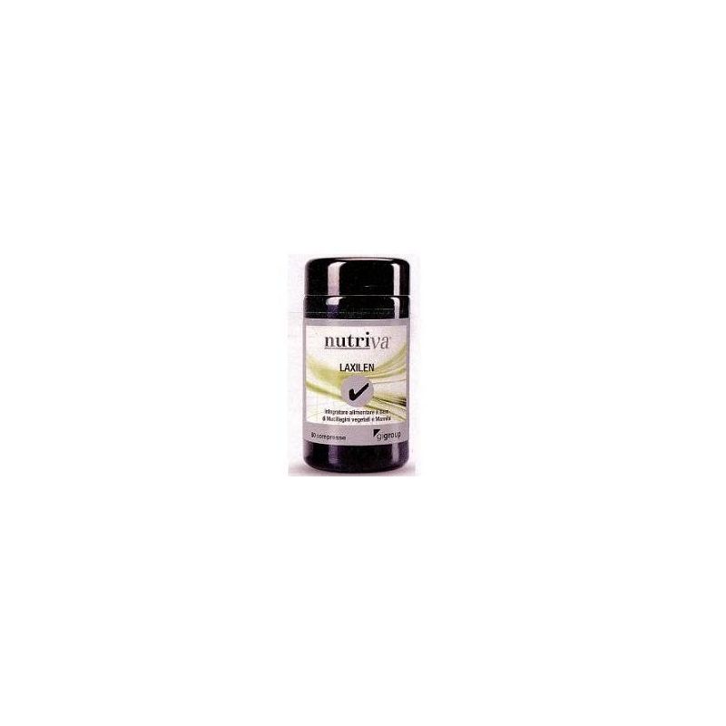 Nutriva Laxilen - Trattamento Naturale per la Regolazione Intestinale, 60 Compresse
