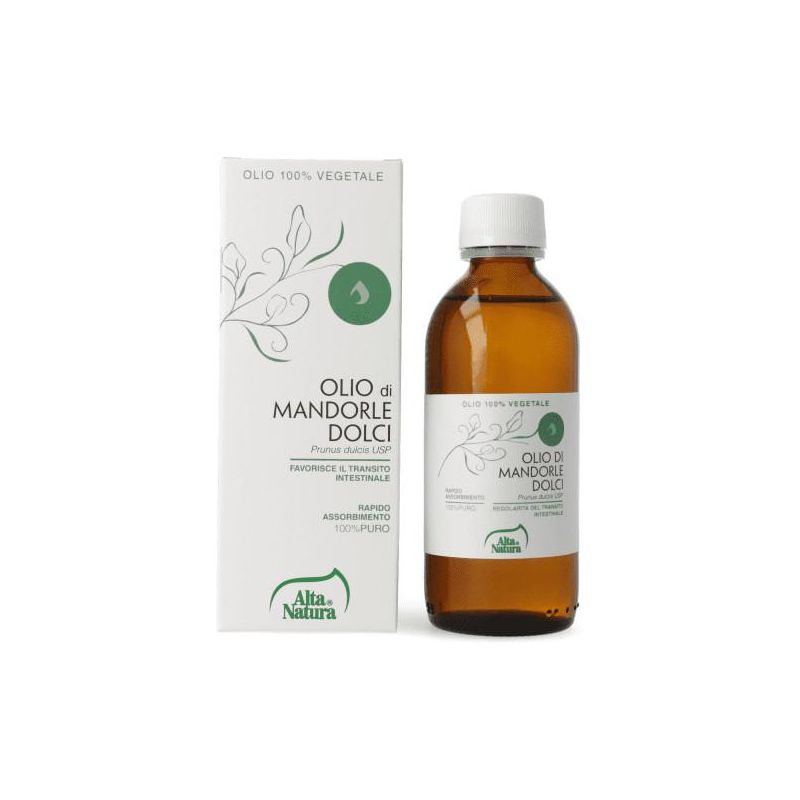 Alta Natura - Olio di Mandorle Dolci Puro al 100% - 250ml