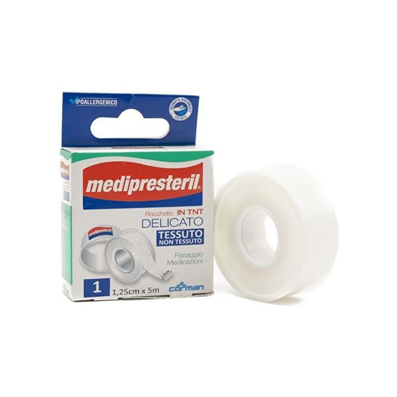 Medipresteril Cerotto Sterilizzato in Tessuto Non Tessuto, 5cm x 125cm