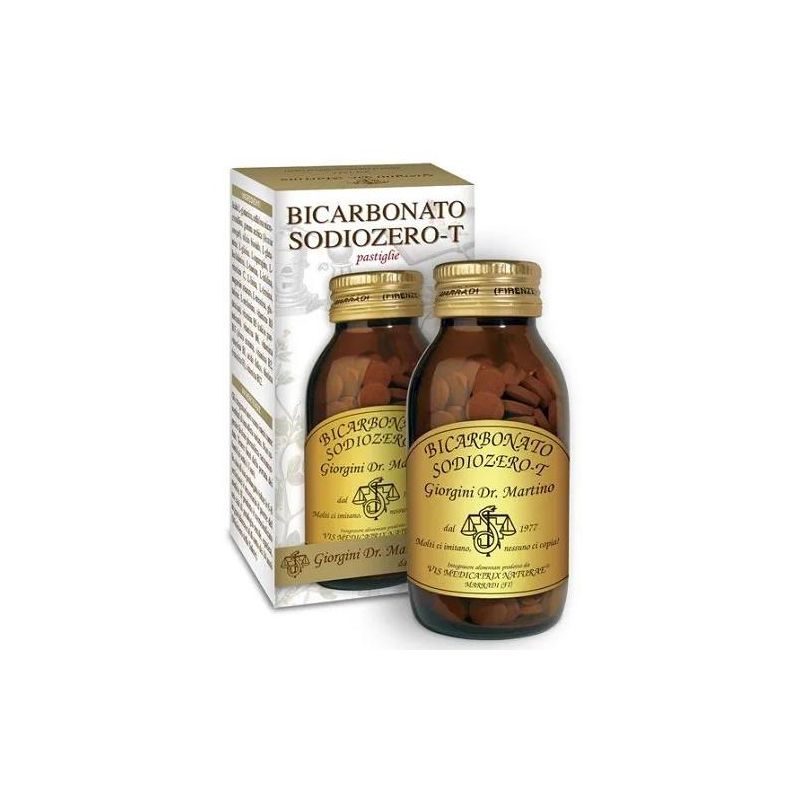 Pastiglie di Bicarbonato di Sodio Sodiozero T 167 - Senza Zucchero
