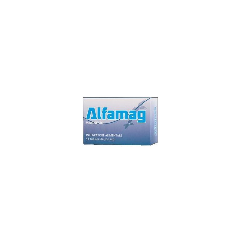 AlfaMag - Integratore Alimentare con 50 Capsule
