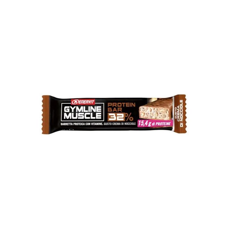 Enervit Gymline Crema Di Nocciole: Barretta Proteica 32% Proteine, 48g