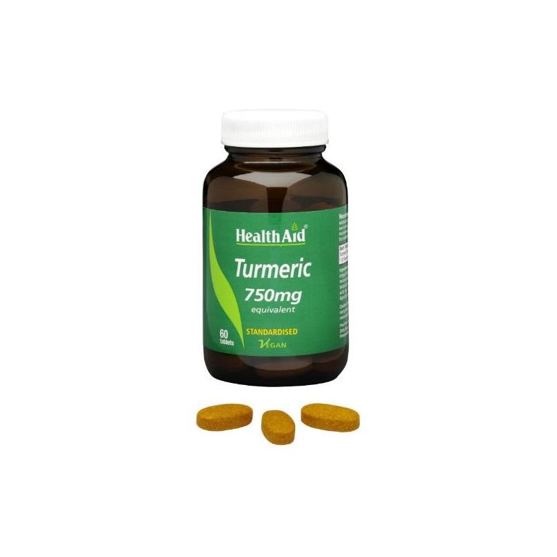 Healthaid Turmeric Curcuma - 60 Compresse
