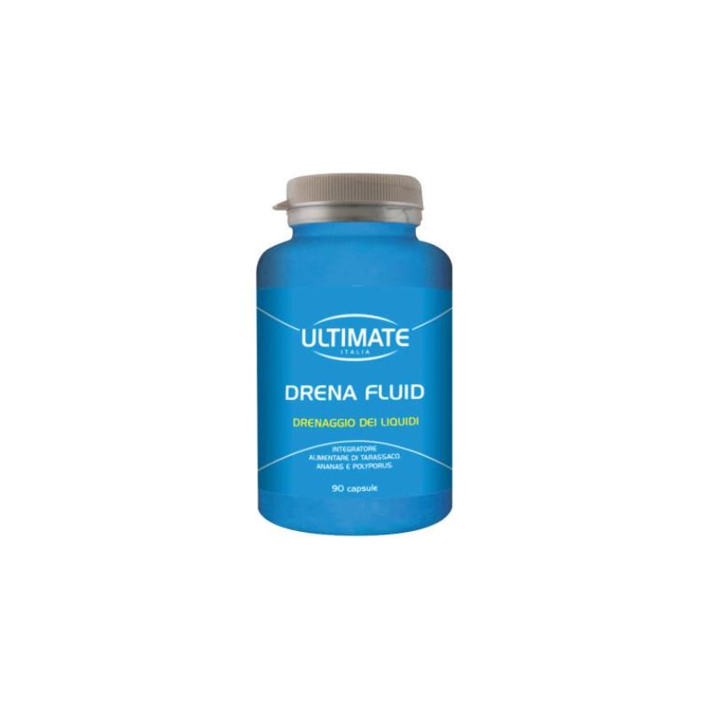 Ultimate Drena Fluid - Integratore Detox, 90 Capsule