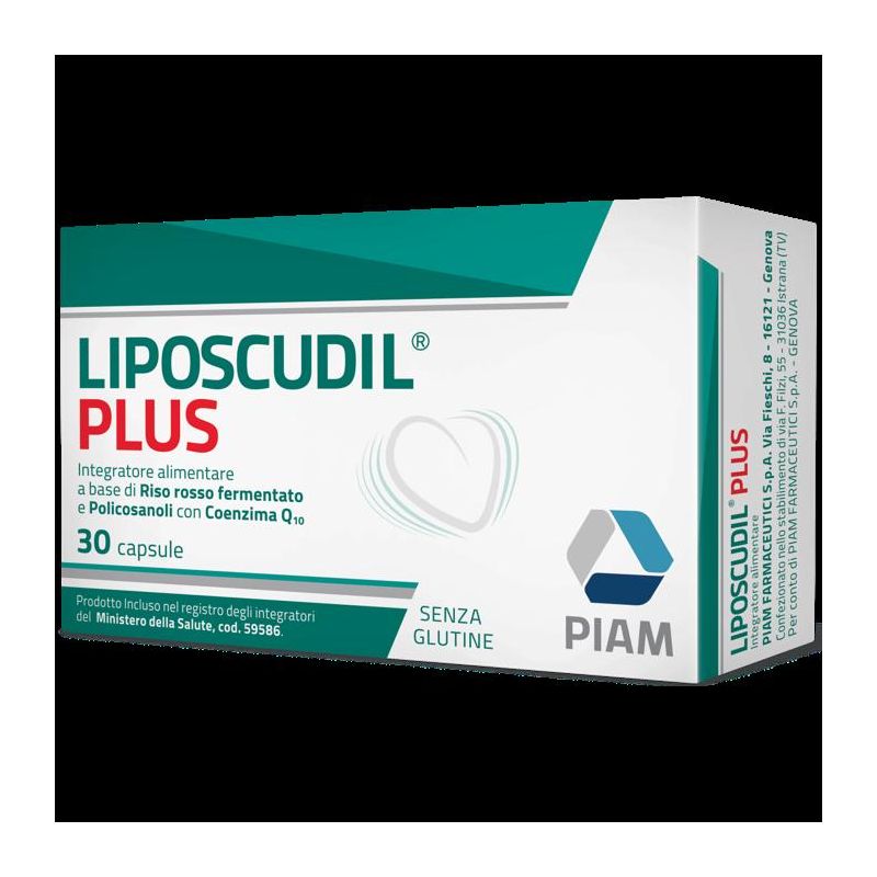 Liposcudil Plus - Integratore Alimentare, 30 Capsule