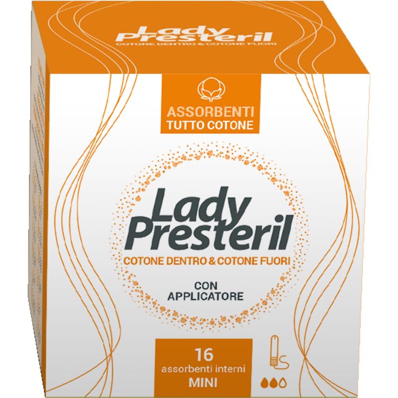 Presteril Lady Mini Assorbenti Interni - Pacco da 16 Pezzi