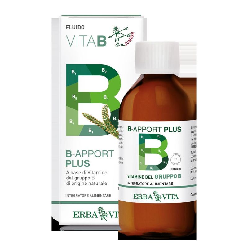Erba Vita B-Apport Plus Junior - Fluido Multivitaminico 200ml