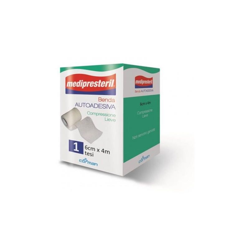 Medipresteril Autoadesiva Benda Sterile 6x400cm