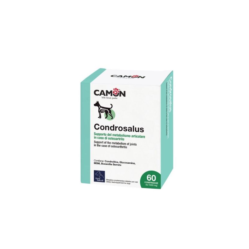 Camon Orme Naturali Condrosalus per Cani - 60 Compresse