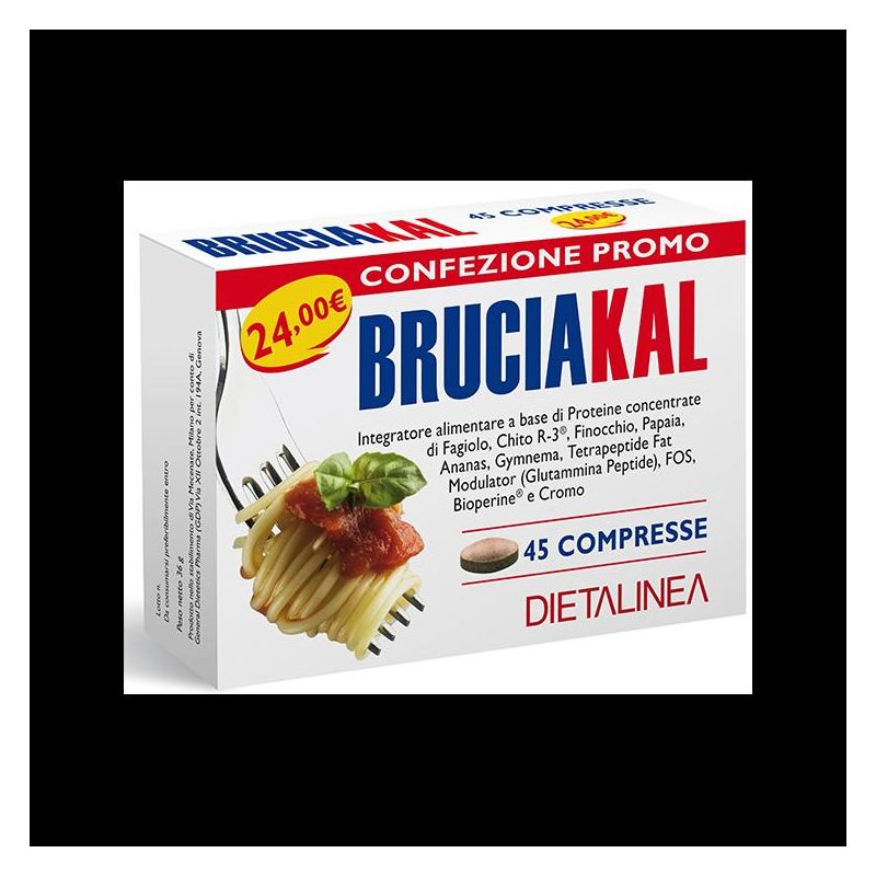 Dietalinea BurnFat 45 Compresse - Integratore Brucia Grassi