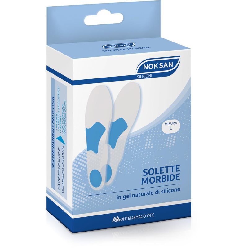 Solette Morbide Noksan Taglia L, Pacco da 2 Pezzi