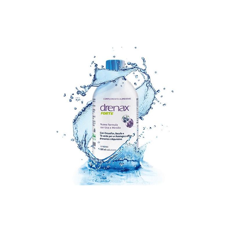 Drenax Forte Mirtillo - Supplemento Drenante 500ml