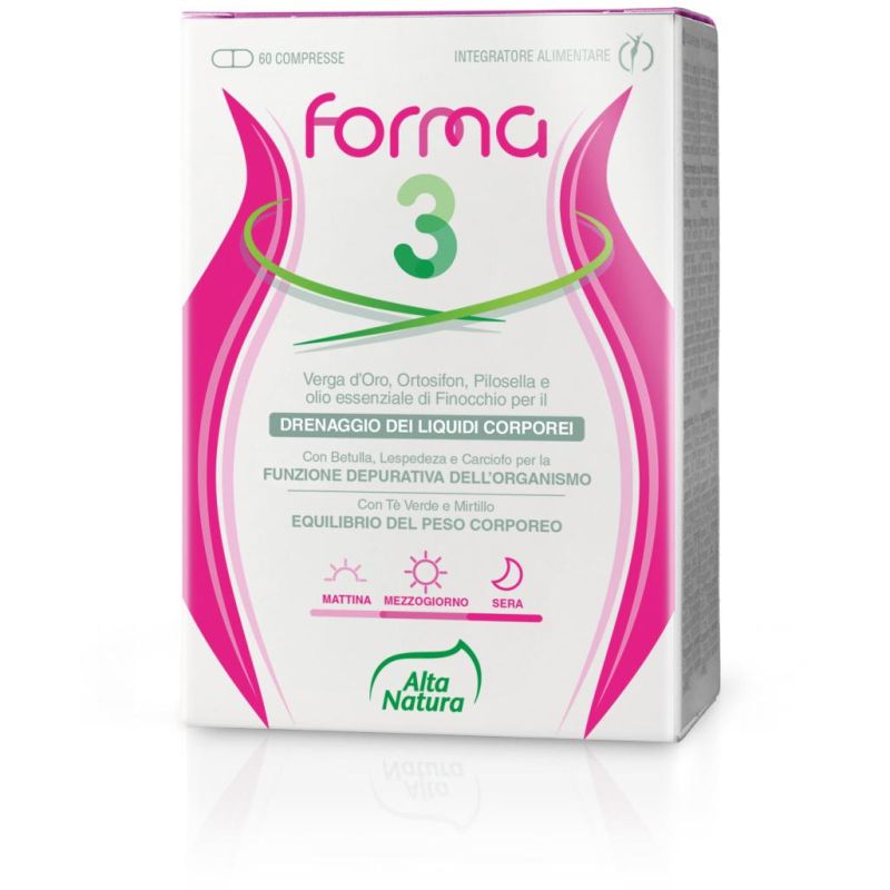 AltaNatura Forma3 - Integratore Naturale con 45 Compresse