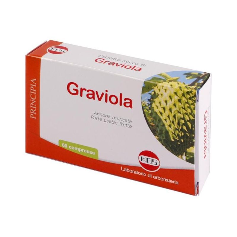 Kos Graviola - 60 Compresse di Estratto Secco Puro