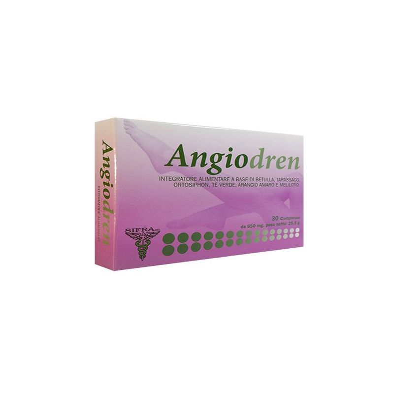 Angiodren - 30 Compresse per la Salute Vascolare