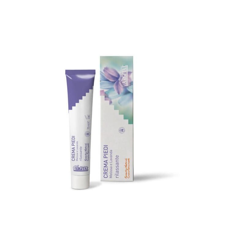 Argital Crema Rilassante, Rinfrescante e Igienizzante per Piedi - 75ml