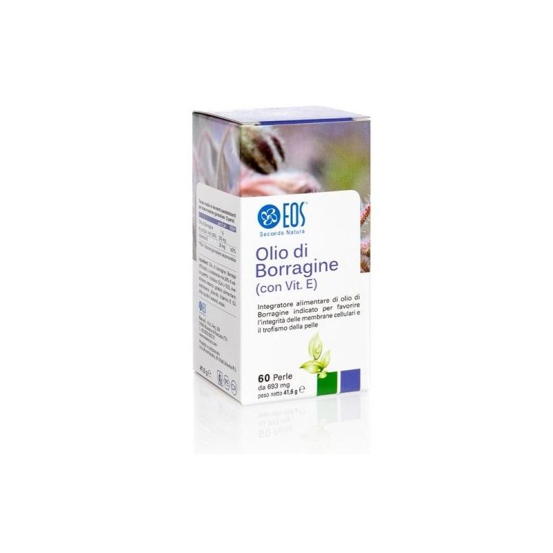Eos Borragine Olio in Perle - Confezione da 60 Capsule