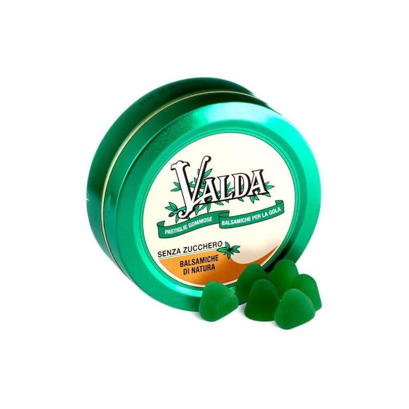 Pastiglie Gommose Valda Classiche Senza Zucchero 50g