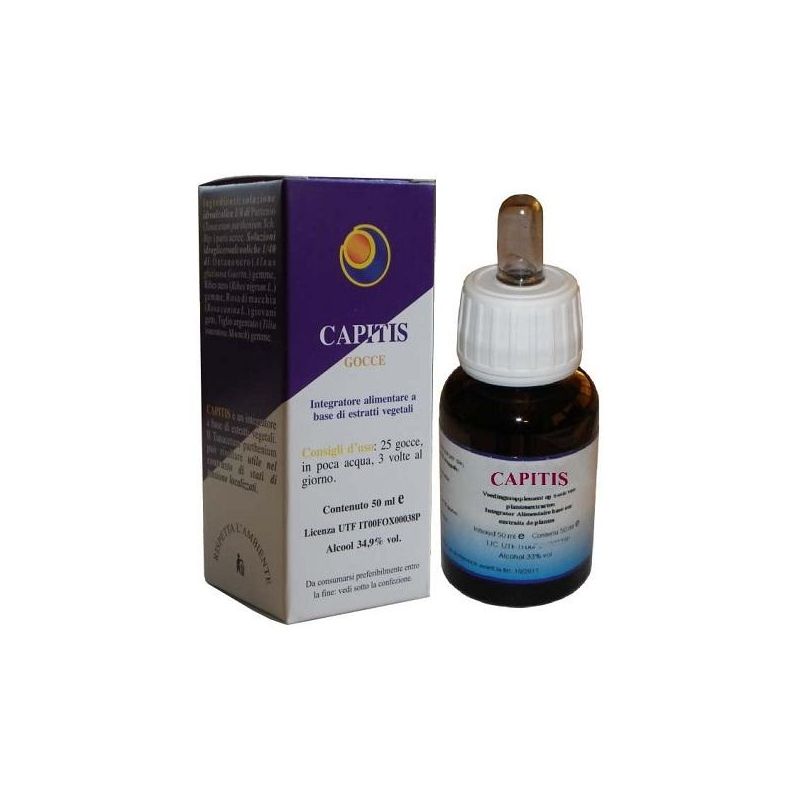 Capitis - Soluzione in Gocce per il Cuoio Capelluto 50ml