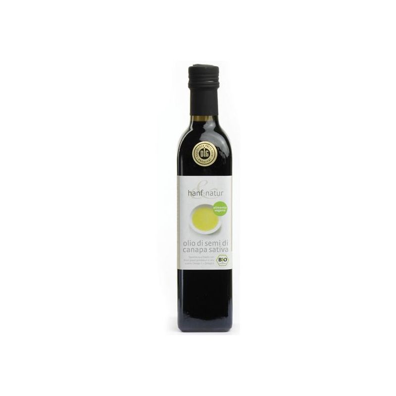 Olio di Semi di Canapa Biologico Hanf&Natur - 500ml