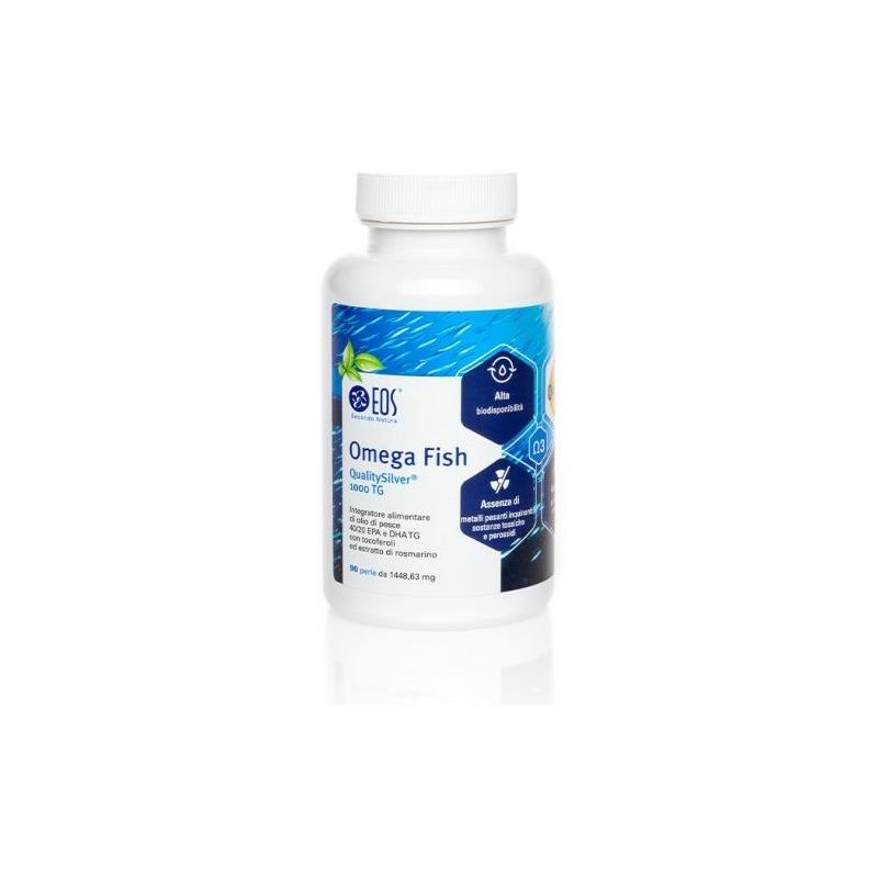 Eos Omega Fish Oil, Confezione da 90 Perle