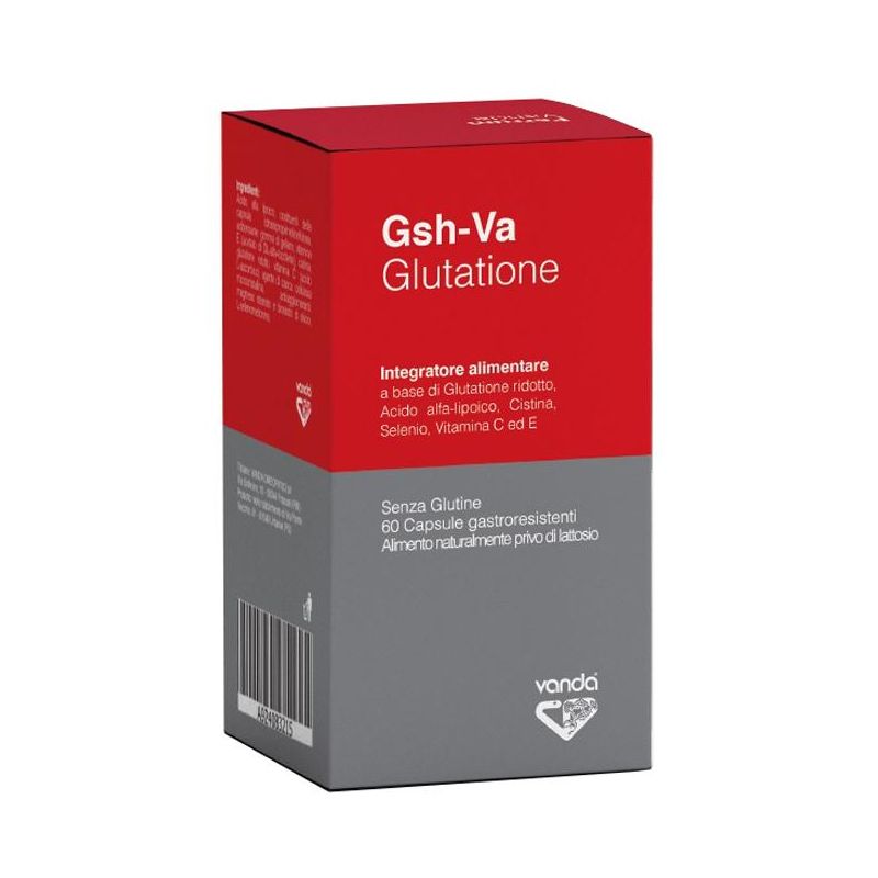 Glutatione Vanda GSH-VA - Integratore Antiossidante, 60 Capsule