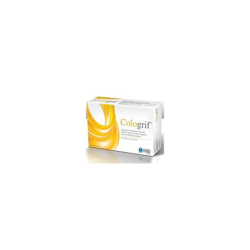 Cologrif - Integratore per Digestione, 30 Compresse