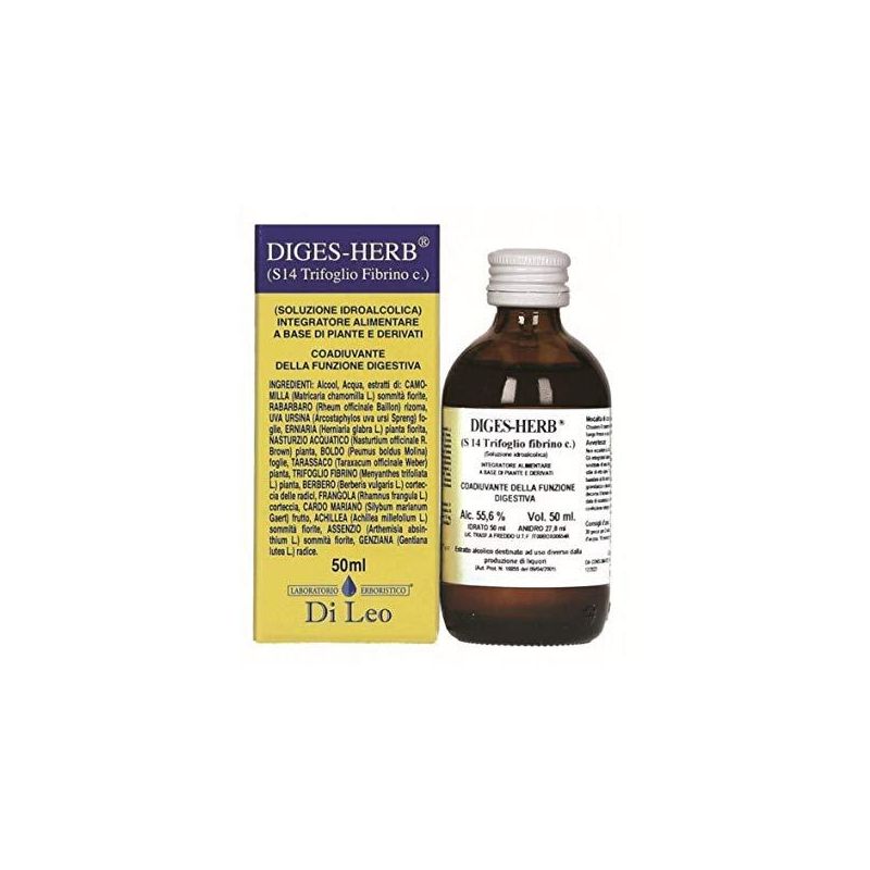 S14 Trifoglio Diges Herb Digestive Aid 50ml